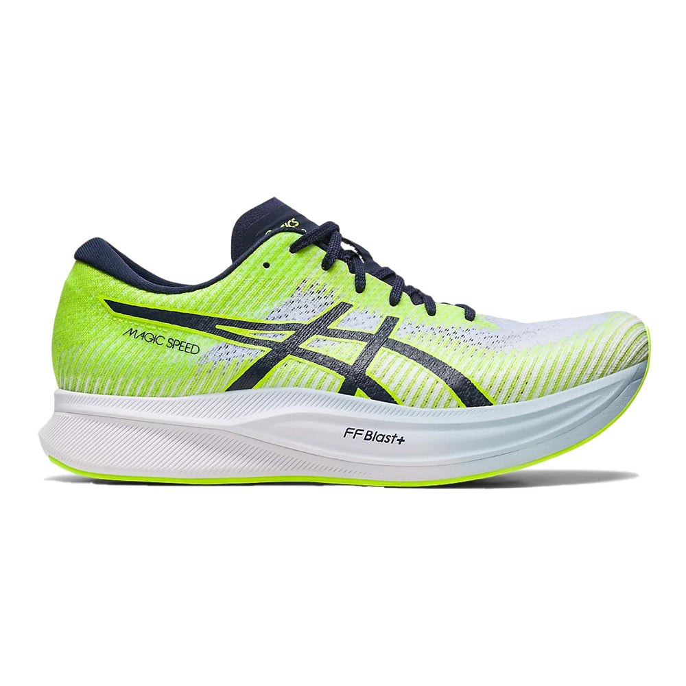 Men's Asics Magic Speed 2, Hazard Green/Midnight, 12.5 D Medium