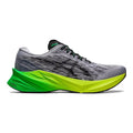 Men's Asics Novablast 3, Sheet Rock/Black, 12 D Medium