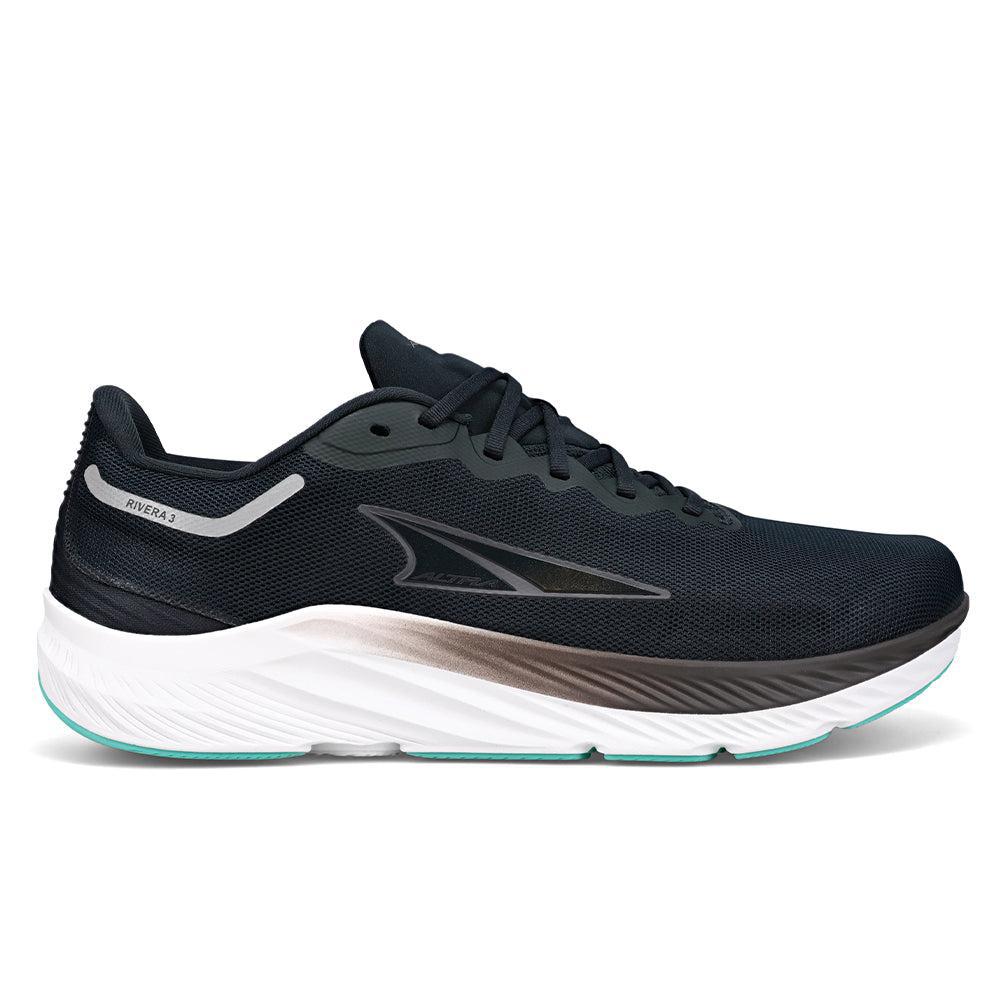 Men's Altra Rivera 3, Black, 8.5 D Medium