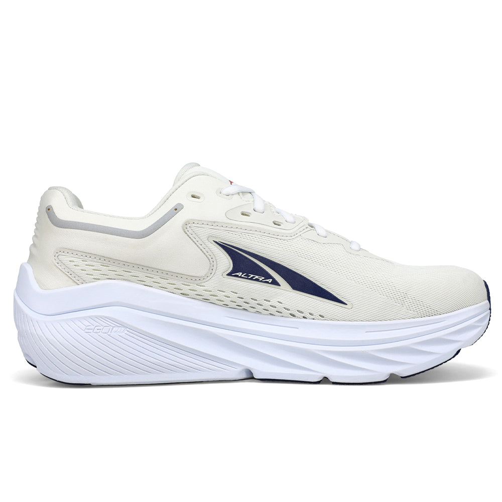 Men's Altra Via Olympus, White/Blue, 9.5 D Medium