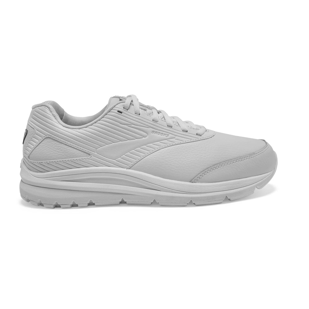 Men's Brooks Addiction Walker 2, White/White, 12 D Medium
