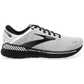 Men's Brooks Adrenaline GTS 22, White/Grey/Black, 12.5 D Medium