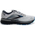 Men's Brooks Adrenaline GTS 22, Oyster/India Ink/Blue, 12.5 D Medium