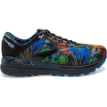 Men's Brooks Adrenaline GTS 22, Black/Blue/Cherry Tomato, 9.5 D Medium