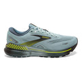 Men's Brooks Adrenaline GTS 23, Cloud Blue/Goblin Blue/Lime, 8 D Medium