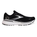 Men's Brooks Adrenaline GTS 23, Black/White/Silver, 14 D Medium