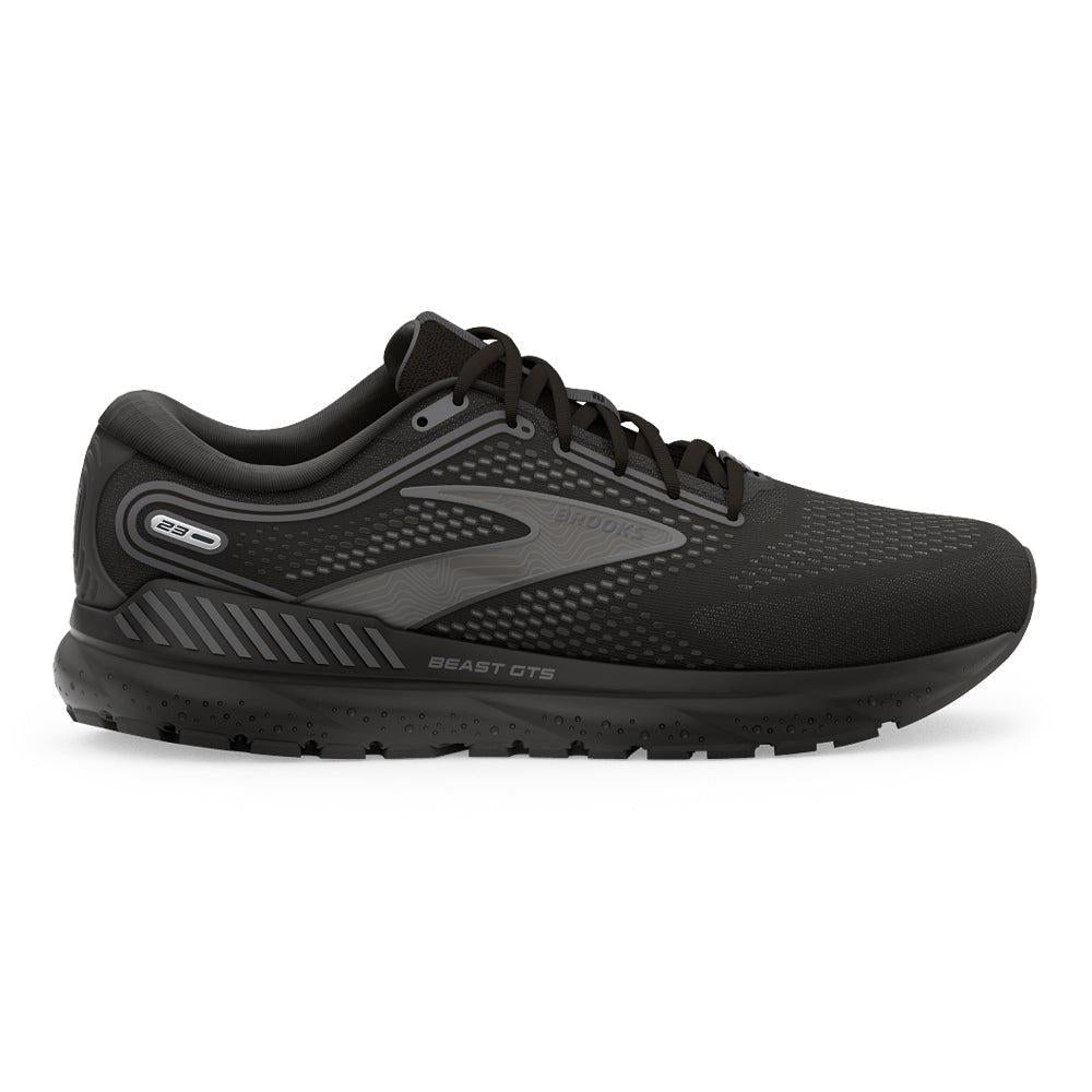 Men's Brooks Beast GTS 23, Black/Gunmetal, 11.5 2E Wide