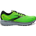 Men's Brooks Ghost 14, Green Gecko/Blue/Black, 13 D Medium