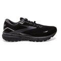 Men's Brooks Ghost 15 GTX, Black/Blackened Pearl/Alloy, 10 D Medium