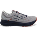 Men's Brooks Glycerin 19, Grey/Alloy/Peacoat, 10.5 D Medium