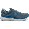 Men's Brooks Glycerin 19, Quarry/Grey/Dark Blue, 8 2E Wide
