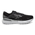 Men's Brooks Glycerin GTS 20, Black/White/Alloy, 15 D Medium