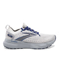 Men's Brooks Glycerin StealthFit 20, Oyster/Alloy/Blue Depths, 9 D Medium