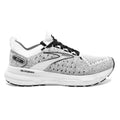Men's Brooks Glycerin StealthFit 20, White/Grey/Black, 10.5 D Medium