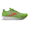 Men's Brooks Hyperion Max, Green Gecko/Red Orange/White, 11 D Medium