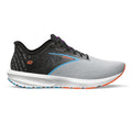 Men's Brooks Launch 10, Black/Grey/Orange Clown Fish, 8.5 2E Wide