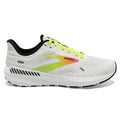 Men's Brooks Launch 9, White/Pink/Nightlife, 11.5 D Medium