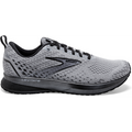 Men's Brooks Levitate 5, Grey/Blackened Pearl/Black, 8.5 D Medium