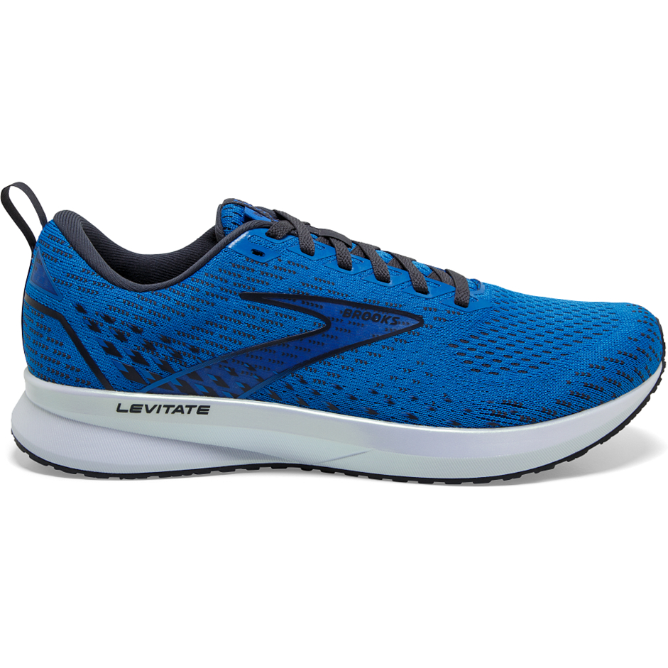 Men's Brooks Levitate GTS 5, Blue/India Ink/White, 10 D Medium