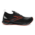 Men's Brooks Levitate StealthFit 6, Black/Spicy Orange, 8.5 D Medium