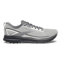 Men's Brooks Trace 3, White/Alloy/Ebony, 10 D Medium