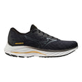 Men's Mizuno Wave Rider 26, Odyssey Grey/Metallic Grey, 11 D Medium