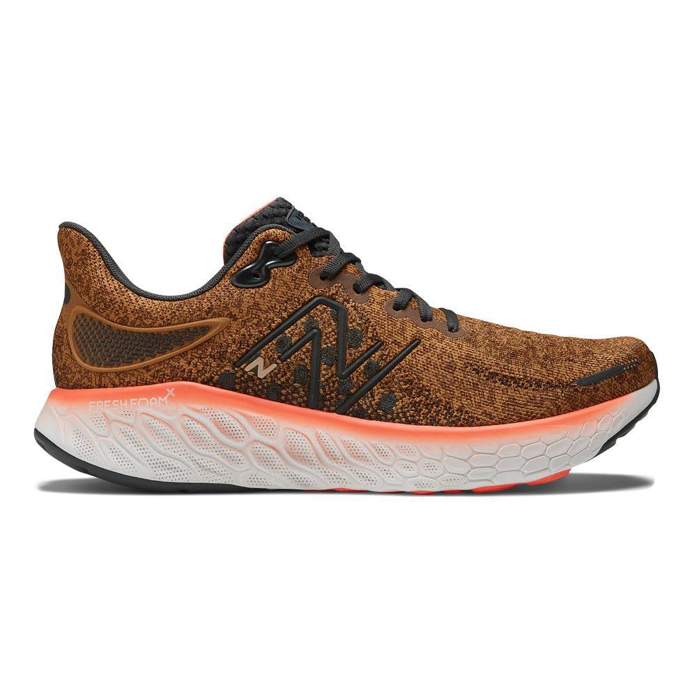 Men's New Balance Fresh Foam X 1080v12, Workwear/Neon Dragonfly, 11 D Medium