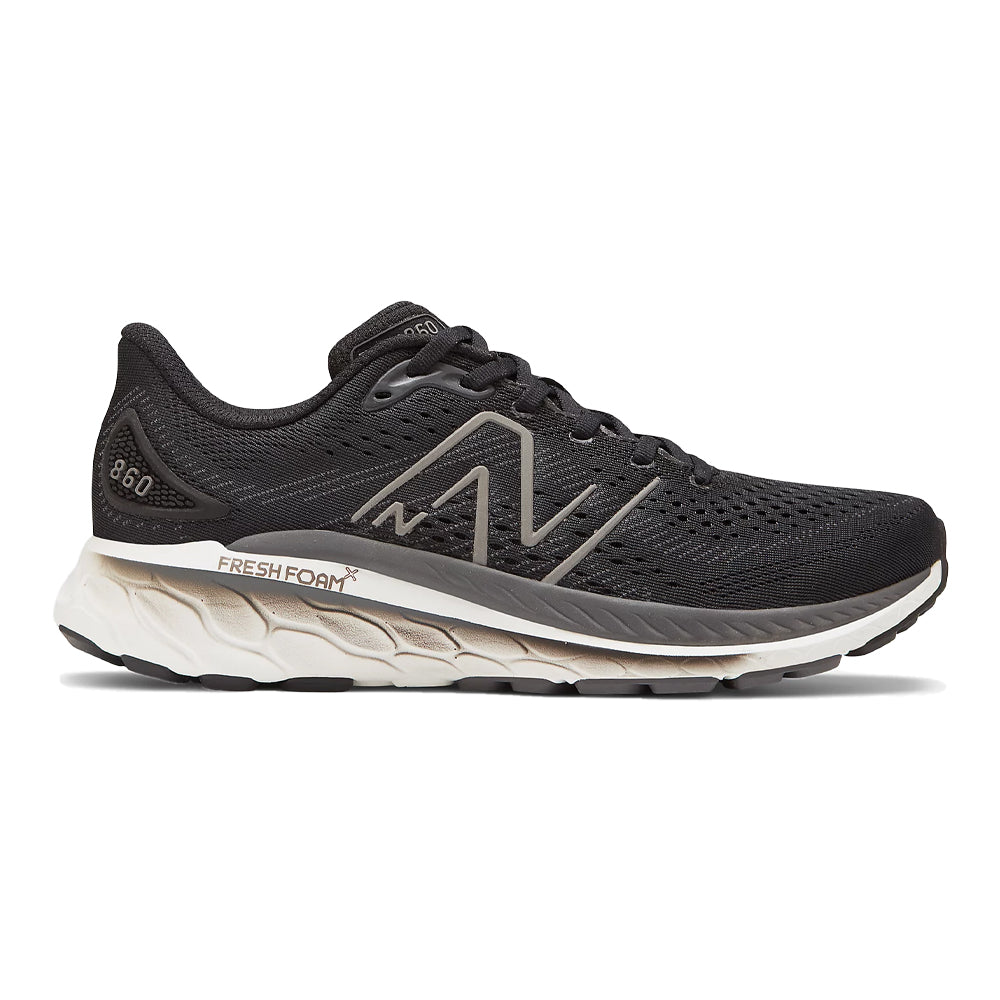 Men's New Balance Fresh Foam X 860v13, Black, 11.5 4E Extra Wide