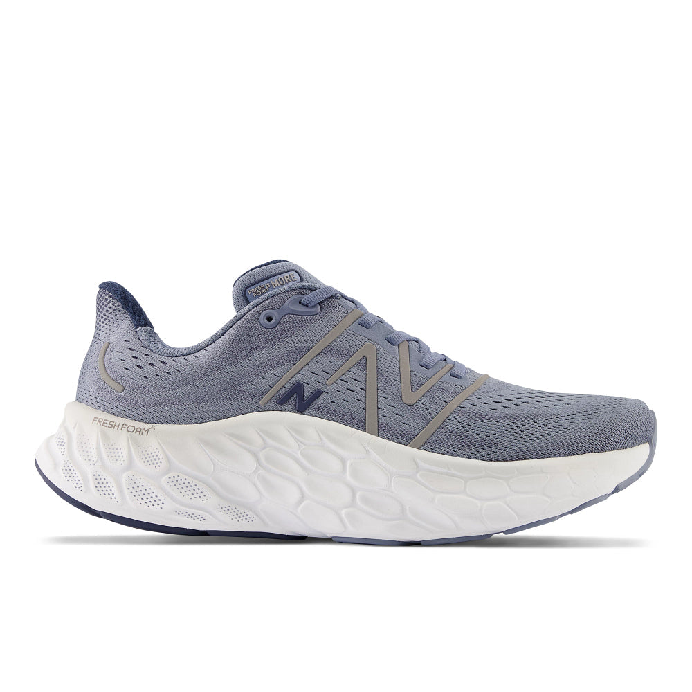 Men's New Balance Fresh Foam X More v4, Arctic Grey, 12 D Medium