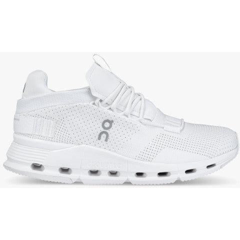 Men's On Cloudnova, All White, 8 D Medium