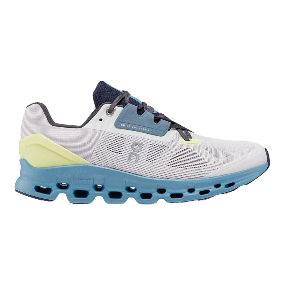 Men's On Cloudstratus, Frost/Niagara, 9 D Medium