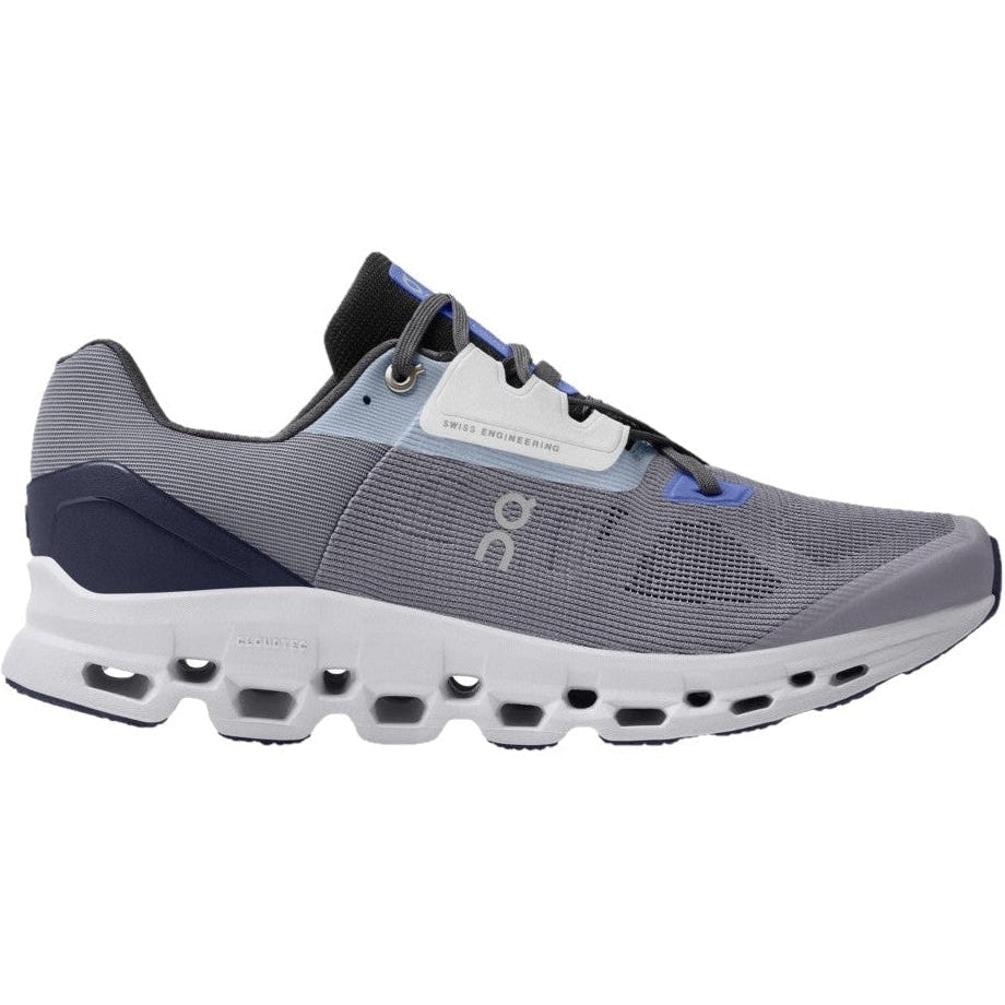Men's On Cloudstratus, Fossil/Midnight, 12 D Medium