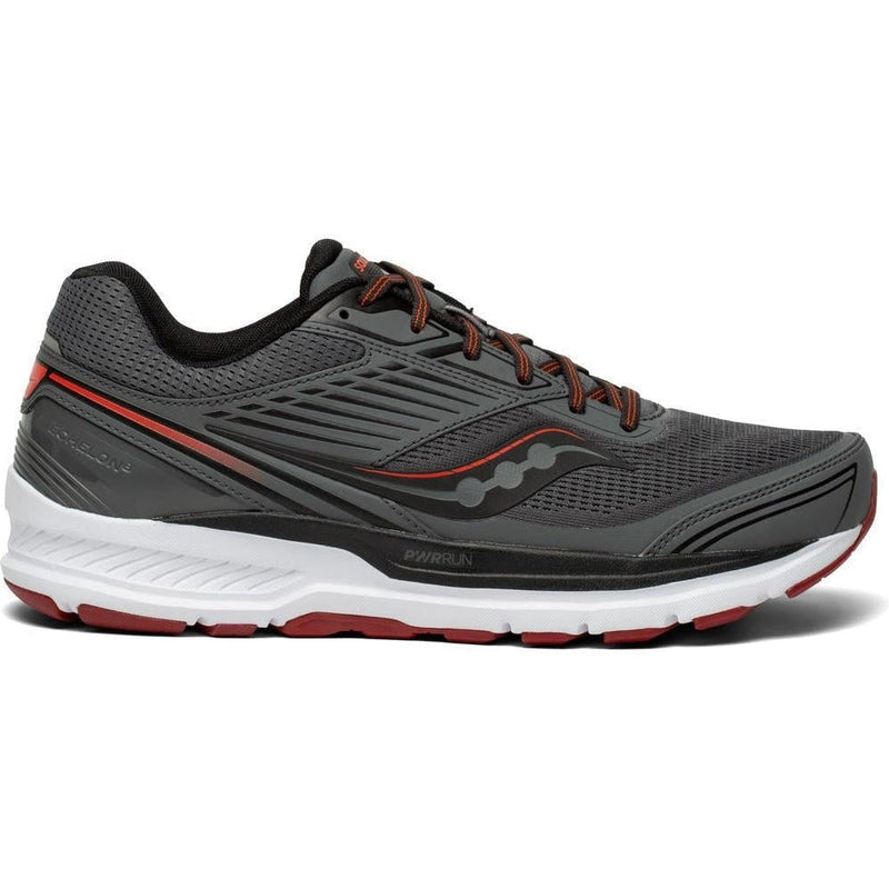 Men's Saucony Echelon 8, Shadow/Mulberry, 10 2E Wide