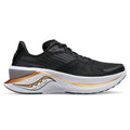 Men's Saucony Endorphin Shift 3, Black/Goldstrck, 12 2E Wide