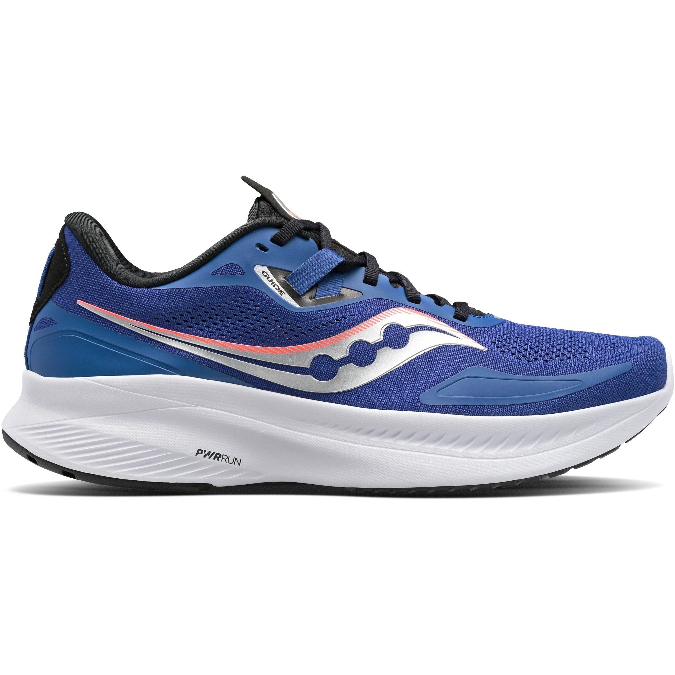Men's Saucony Guide 15, Sapphire/Black, 12.5 D Medium