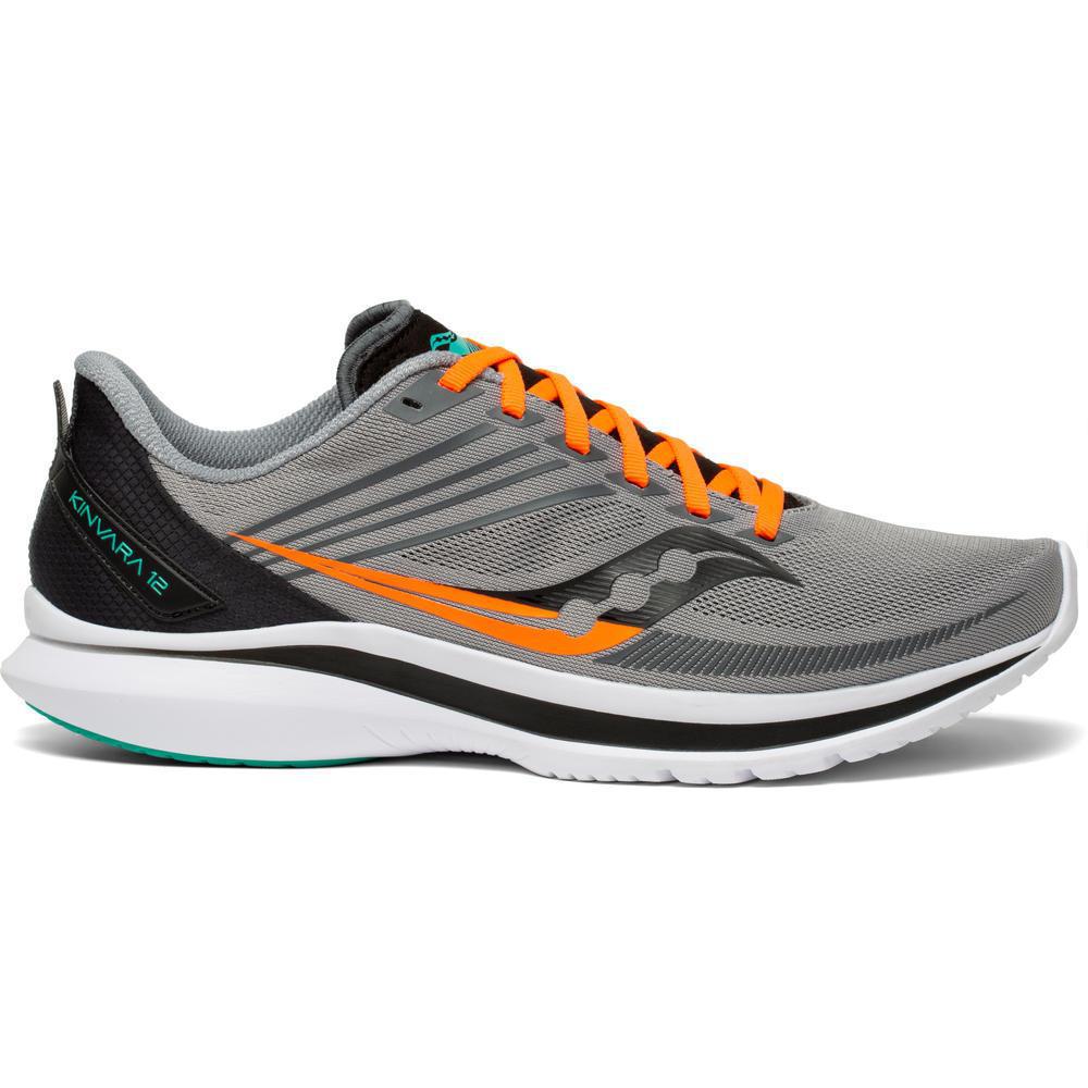 Men's Saucony Kinvara 12, Shadow/Jade, 13 D Medium