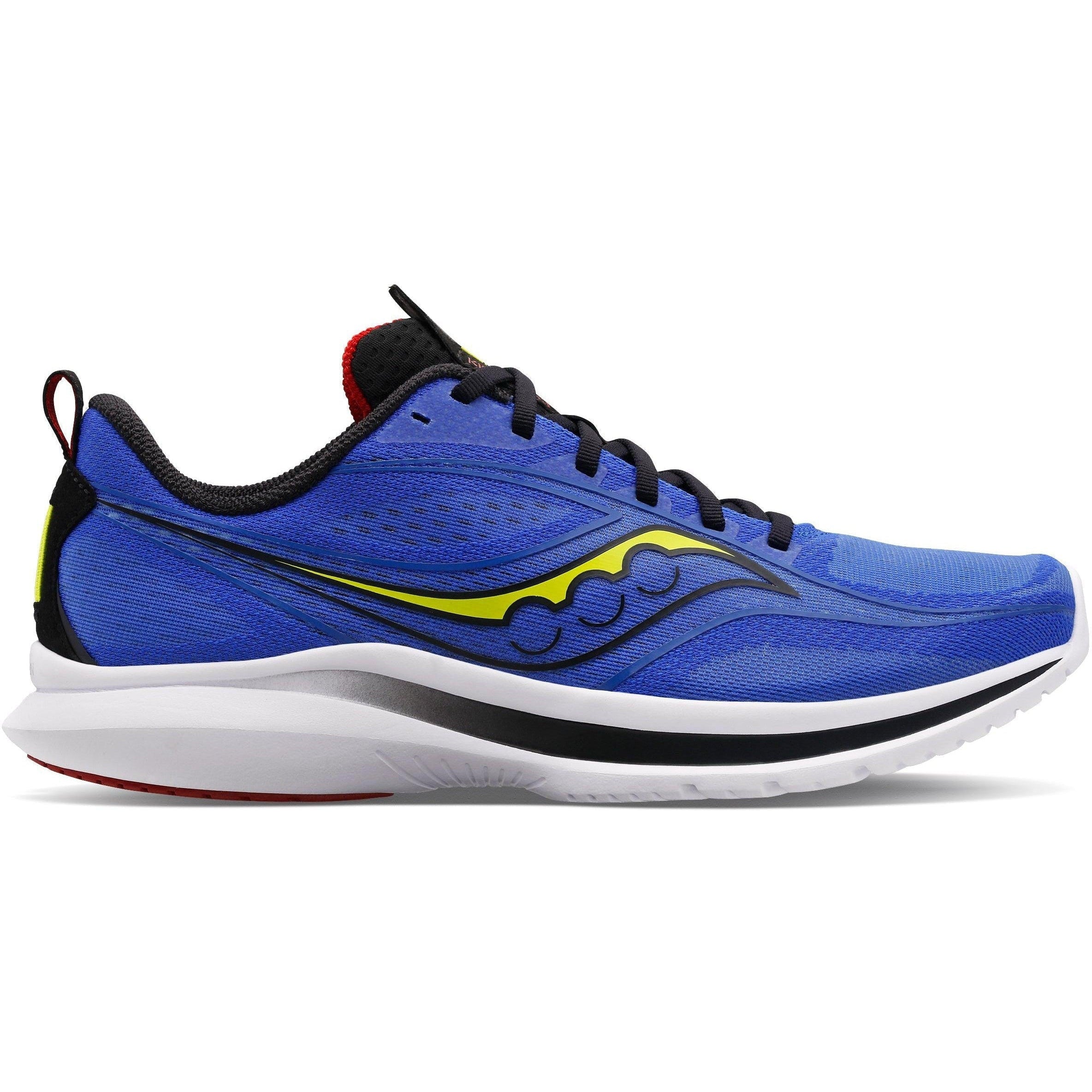 Men's Saucony Kinvara 13, Blue Raz/Black, 8 D Medium