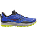 Men's Saucony Peregrine 12, Blue Raz/Acid, 11 D Medium