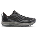 Men's Saucony Peregrine 12, Black/Charcoal, 12 D Medium