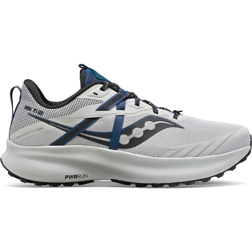 Men's Saucony Ride 15 TR, Fog/Twilight, 10 D Medium