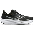 Men's Saucony Ride 16, Black/White, 9 D Medium