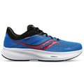 Men's Saucony Ride 16, Hydro/Black, 8.5 2E Wide