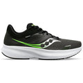 Men's Saucony Ride 16, Umbra/Slime, 10 D Medium