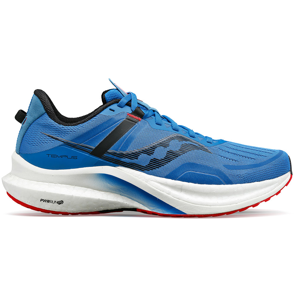 Men's Saucony Tempus, Hydro/Poppy, 13 D Medium