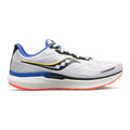 Men's Saucony Triumph 19, White/Black/Vizi, 10.5 D Medium