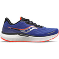 Men's Saucony Triumph 19, SAPPHIRE/VIZI RED, 9.5 D Medium