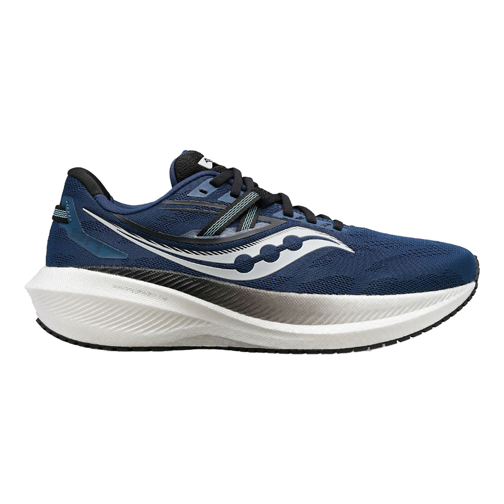 Men's Saucony Triumph 20, Twilight/Black, 12 D Medium