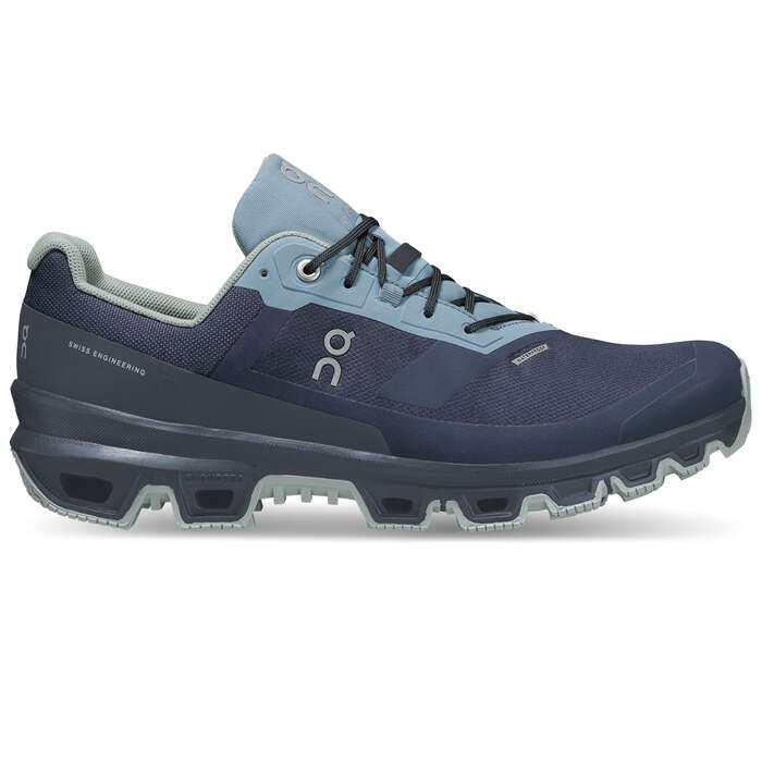 Women's On Cloudventure Waterproof 3, Denim/Midnight, 7 B Medium