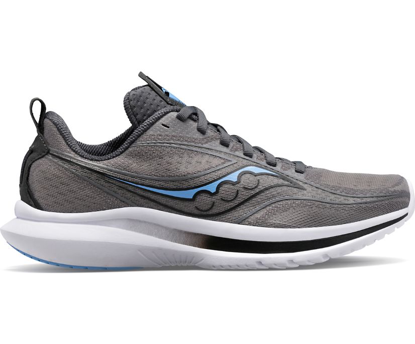 Men's Saucony Kinvara 13, Charcoal/Shade, 12.5 D Medium