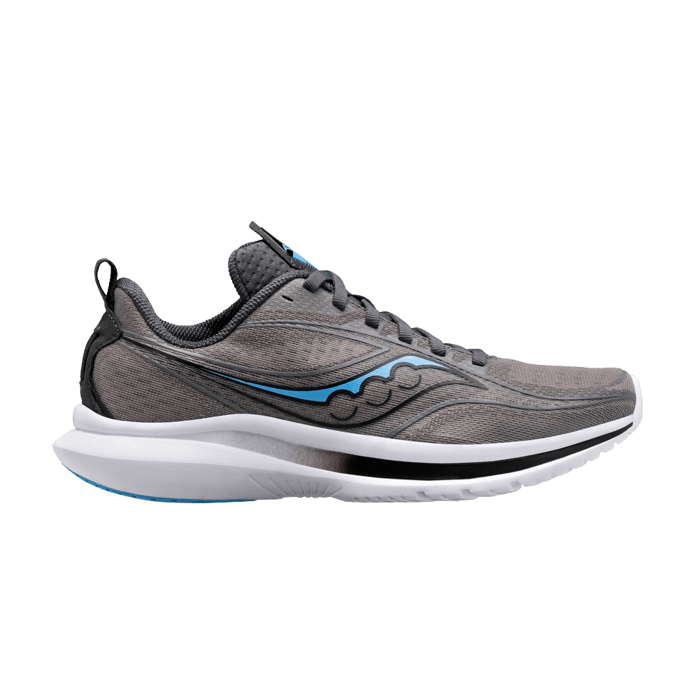 Women's Saucony Kinvara 13, Charcoal/Jewel, 6 B Medium